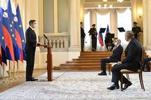 V Predsedniški palači potekala obeležitev 30. obletnice odločitve Demosa o razpisu plebiscita o samostojnosti Republike Slovenije