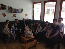 Predsednik republike na obisku pri družini Rus