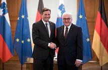 Predsednik Pahor z nemškim predsednikom Steinmeierjem o aktualnih razmerah v Ukrajini 
