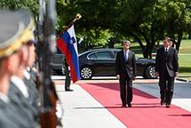Predsednik Republike Slovenije Borut Pahor in predsednik Republike Bolgarije Rosen Plevneliev za močnejšo in uspešnejšo Evropo 