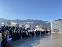 Predsednik Pahor se je udeležil slavnostne obeležitve 