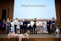 Natečaj Prostovoljec leta ob 20-letnici prejel Zahvalo predsednika republike za dve desetletji spodbujanja prostovoljstva in vrednot človečnosti, ki plemenitijo družbo