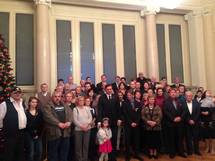 Predsednik republike priredil sprejem za svojce padlih v vojni za Slovenijo