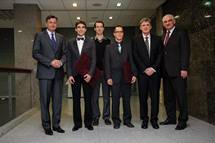 Predsednik Borut Pahor na podelitvi nagrad Zlati znak Jožefa Stefana