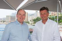 Predsednik republike na delovnem obisku v Kneževini Monako