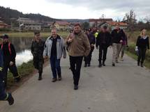 Predsednik republike Borut Pahor obiskal poplavljena območja