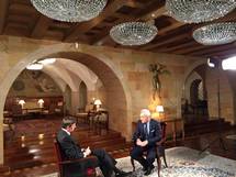 Intervju predsednika republike za Televizijo Slovenija