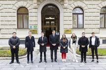 Predsednik republike sprejel novoizvoljeno predsedstvo Dijaške organizacije Slovenije
