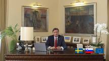 Poslanica predsednika republike njegovemu veličanstvu švedskemu kralju Karlu XVI. Gustavu in švedskemu ljudstvu v skupnem boju proti koronavirusu