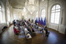 V Predsedniški palači dan odprtih vrat ob državnem prazniku, dnevu vrnitve Primorske k matični domovini 