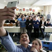 Predsednik Pahor ob obisku Šolskega centra Krško-Sevnica: 