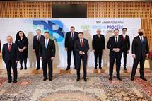 Predsednik Pahor je priredil srečanje voditeljev pobude Brdo-Brijuni Process
