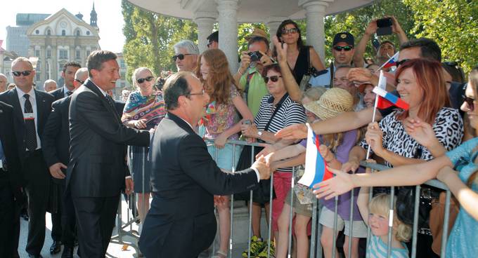 Predsednik Pahor in Hollande