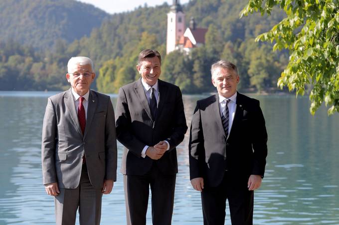 Predsednik Pahor na Bledu z voditelji o širitvenem procesu EU na Zahodni Balkan