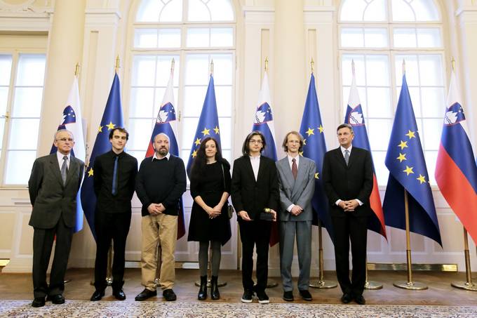 Predsednik Pahor vročil "Jabolko navdiha" Alekseju Jurci