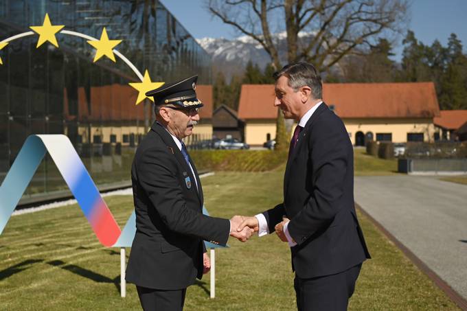 Predsednik Pahor na slovesni podelitvi nagrad in priznanj ob dnevu Civilne zaščite