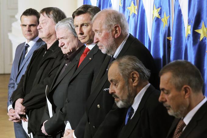 Predsednik Pahor je v Predsedniški palači priredil svečani podpis Ljubljanske pobude