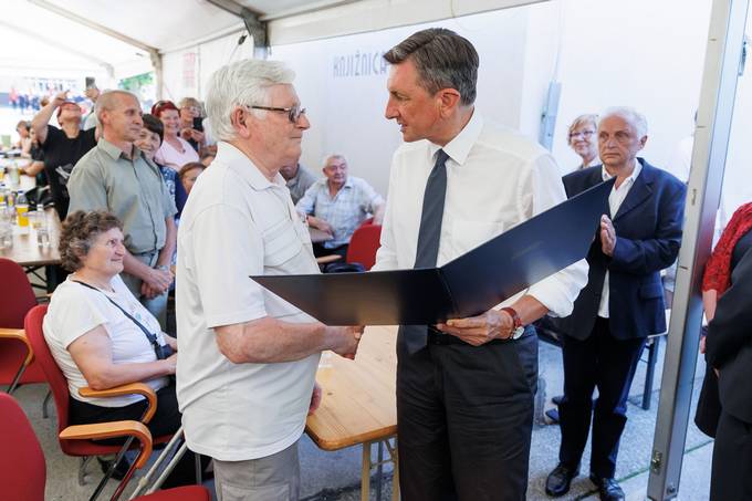 Predsednik Pahor na slovesnosti ob 23-letnici Občine Cankova in 130-letnici delovanja PGD Cankova