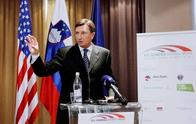 Predsednik republike Borut Pahor se je udeležil uradne otvoritve Razvojne in investicijske konference U.S.-Slovenia Business Bridge
