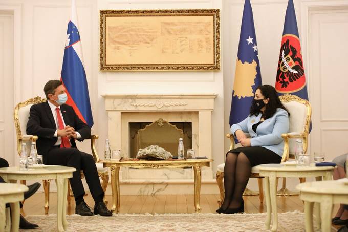 Predsednik Pahor tudi na Kosovu pozval k napredku v dialogu