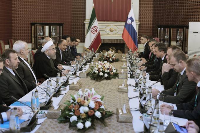 Predsednik Republike Slovenije Borut Pahor na uradnem obisku v Islamski republiki Iran
