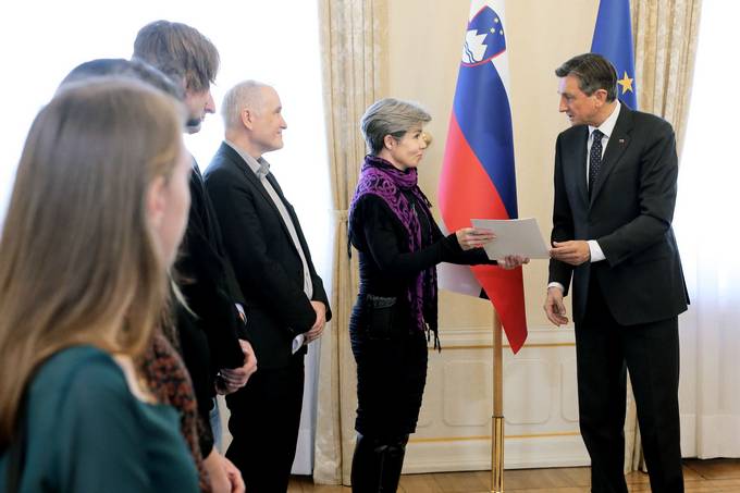 Predsednik Pahor je ob tednu možganov sprejel predstavnike društva SiNAPSA