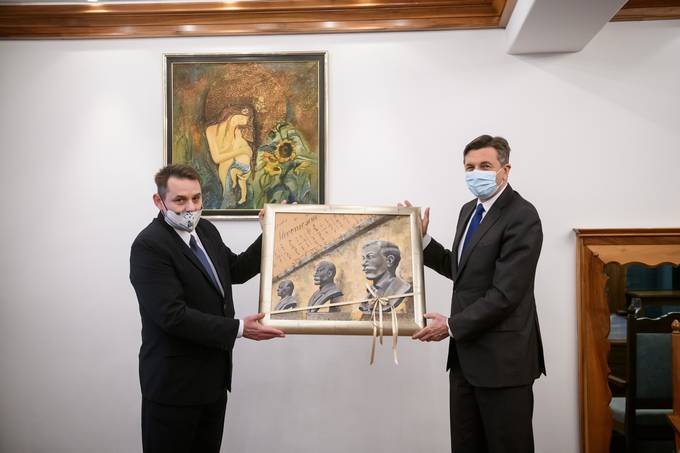 Predsednik republike ob vstopu v leto Josipa Ipavca v Šentjurju