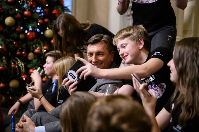 Predsednik republike je priredil sprejem ob podelitvi priznanj Faca leta 2019