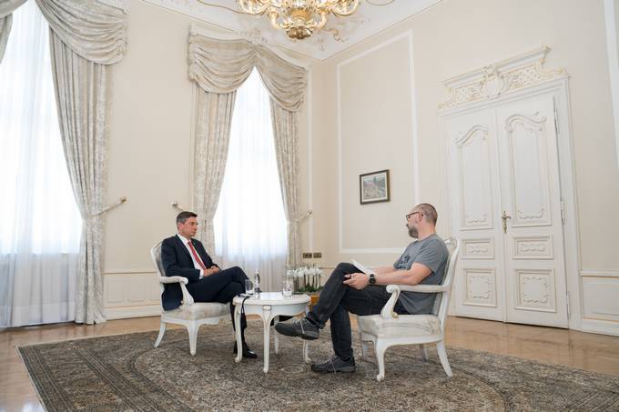 Pogovor predsednika Pahorja za Svet24