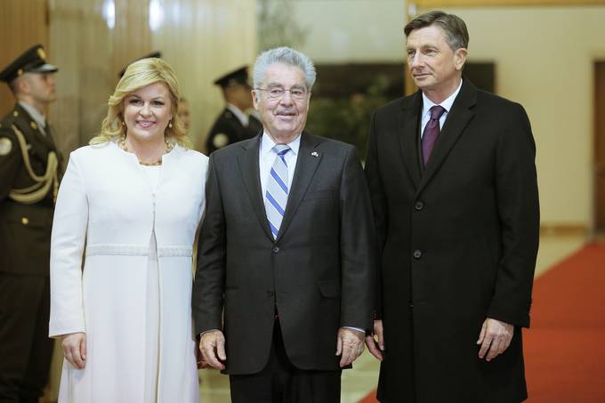 V skupni organizaciji Slovenije in Hrvaške je v Zagrebu potekal izredni vrh voditeljev Brdo Brijuni Process, ki se ga je udeležil tudi predsednik Republike Avstrije Heinz Fischer