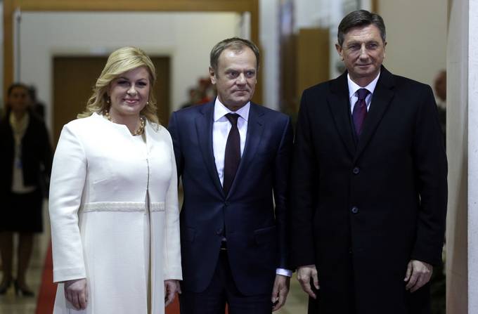 V skupni organizaciji Slovenije in Hrvaške je v Zagrebu potekal izredni vrh voditeljev Brdo Brijuni Process, ki se ga je udeležil tudi predsednik Evropskega sveta Donald Tusk