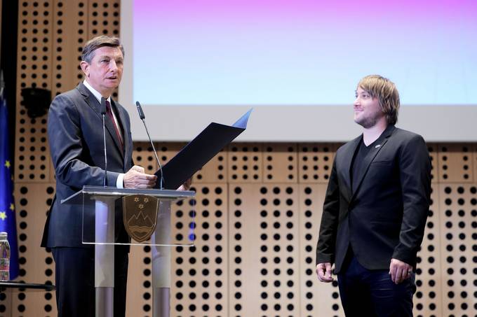 Predsednik Republike Slovenije Borut Pahor je danes popoldan priredil sprejem ob zaključku natečaja Prostovoljec leta 2021
