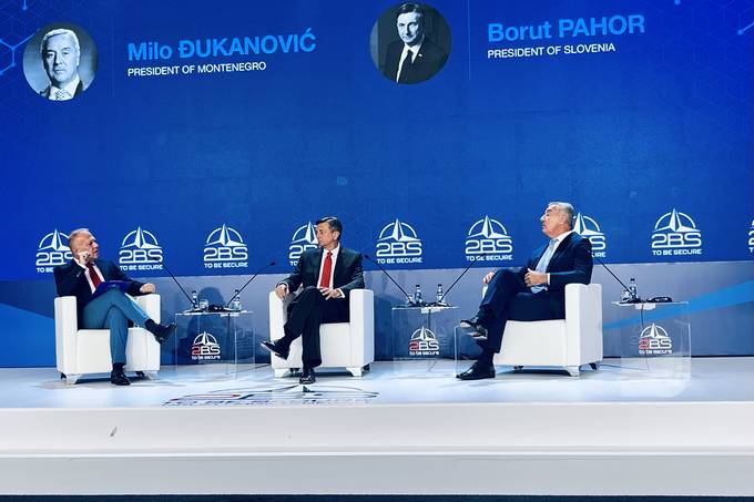 Predsednik Republike Slovenije Borut Pahor se je danes udeležil politično-varnostne konference To Be Secure Forum (2BS Forum) v Budvi v Črni gori
