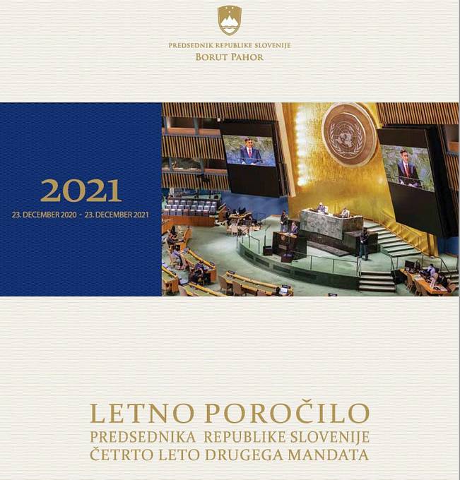 Predsednik Republike Slovenije Borut Pahor četrto leto drugega mandata