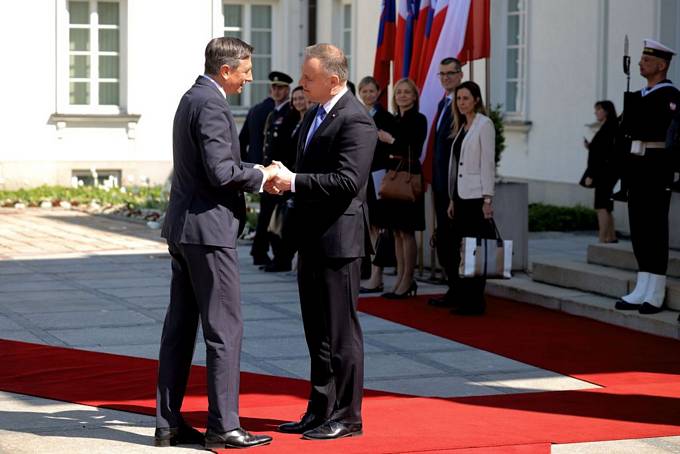 Predsednik Pahor na povabilo poljskega predsednika Dude na uradnem obisku na Poljskem