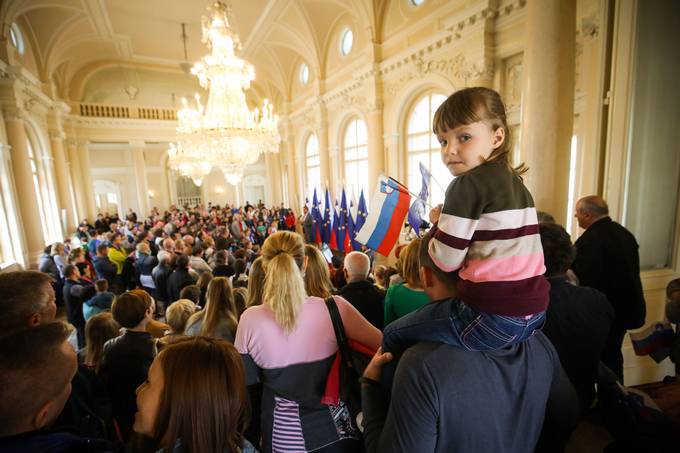 Dan odprtih vrat Predsedniške palače ob prazniku dela