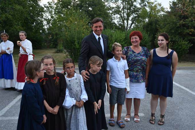 Predsednik republike Borut Pahor na slovesnosti ob prazniku združitve prekmurskih Slovencev z matičnim narodom v Murski Soboti