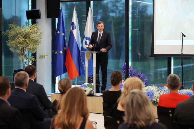 Predsednik Republike Slovenije Borut Pahor se je udeležil slavnostnega kongresa Sindikata obrti in podjetništva Slovenije