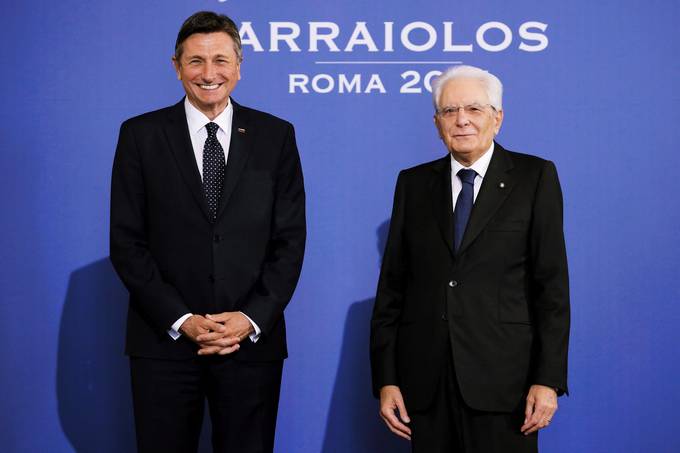 Predsednik Pahor v Rimu s predsedniki štirinajstih držav