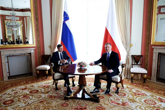 Predsednik Pahor na povabilo poljskega predsednika Dude na uradnem obisku na Poljskem