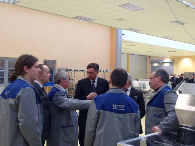 Predsednik svečano odprl  tehnološki park Hidria in pozval k strpnosti