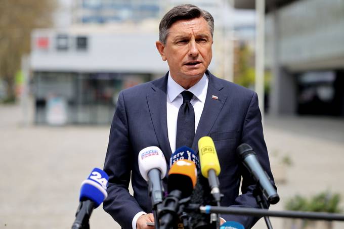 Predsednik Pahor je oddal glas na rednih volitvah v Državni zbor