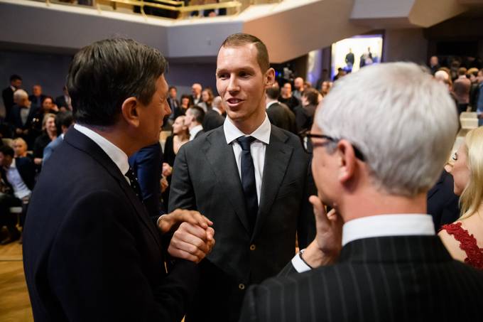 Predsednik republike na prireditvi Športnik leta 2019
