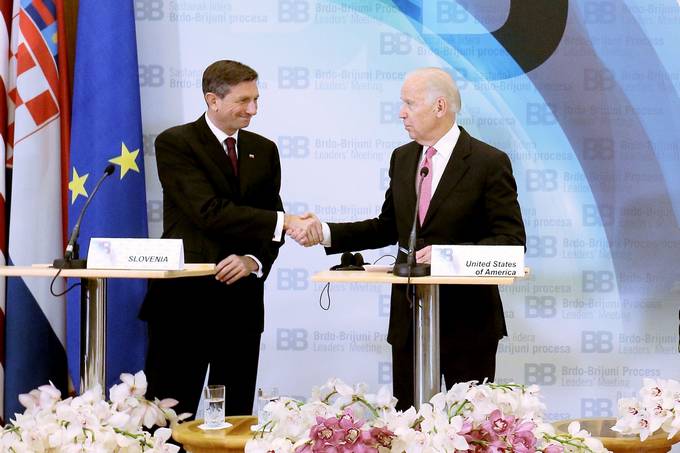 Amerški predsednik Biden ob državnem prazniku čestital predsedniku Pahorju