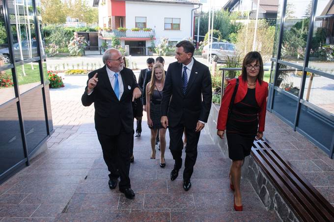 Predsednik republike Borut Pahor na slavnostni akademiji ob 50-letnici Gimnazije Franca Miklošiča Ljutomer