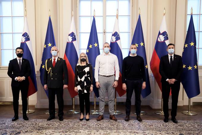 Predsednik Pahor je povišal brigadirja Roberta Glavaša v čin generalmajorja Slovenske vojske