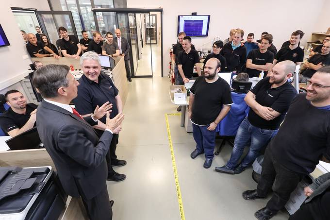 Predsednik Pahor je danes obiskal Trbovlje