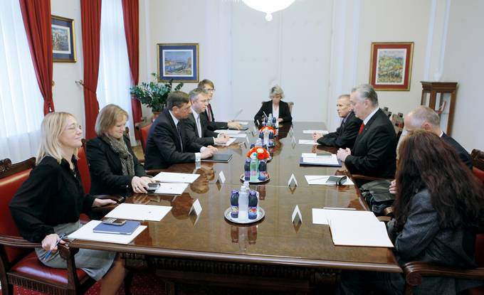 Predsednik republike sprejel namestnika predsedujočega Svetu ministrov in ministra za zunanje zadeve Bosne in Hercegovine