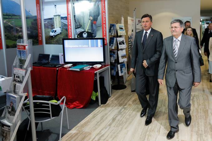 Predsednik Republike Slovenije Borut Pahor se je kot častni pokrovitelj udeležil slovesnega odprtja 11. konference slovenskih elektroenergetikov v Laškem.