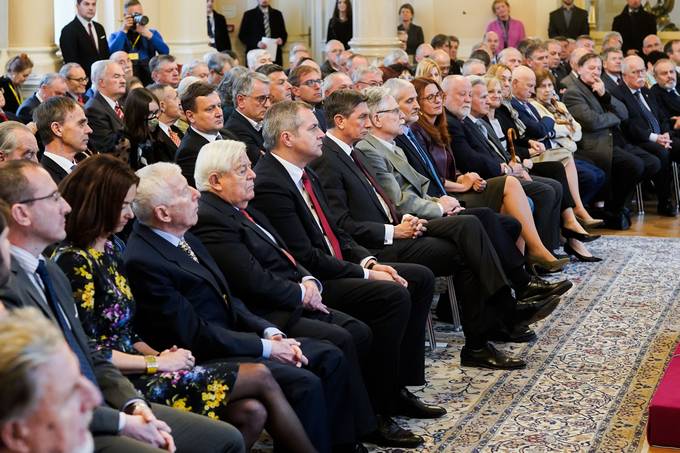 Sprejem ob 30. obletnici odhoda slovenske delegacije s 14. kongresa Zveze komunistov Jugoslavije